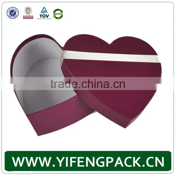 Wholesale Custom Storage Distribution Kraft Paper Gift Heart Shaped Packaging Chocolate Box photo-5