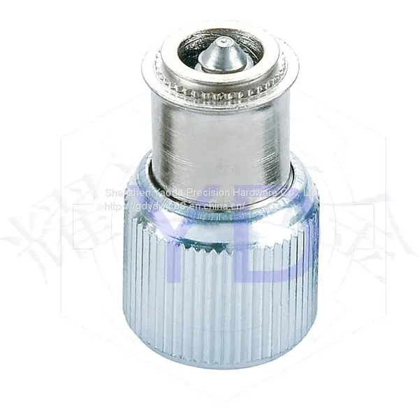 Captive Screw Large Knob, Spring-Loaded – Types PF11, PF11M, PF11MF, PF11MW, PF12, PF12M, PF12MF, PF12MW photo-3
