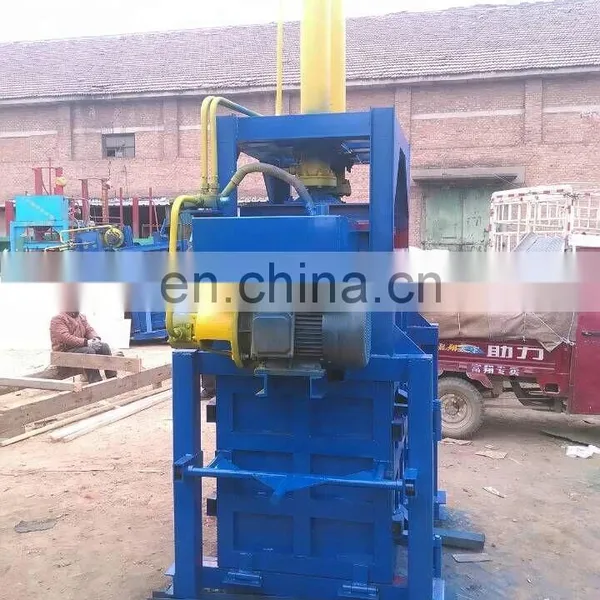 Vertical Vacuum Cardboard Baler Paper Baler Waste Cloth Baler photo-3