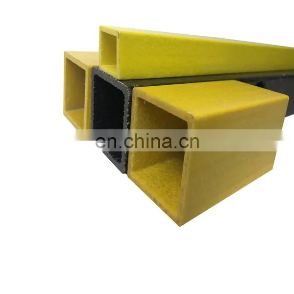 Pultruded Fiberglass Structural Shapes FRP Square Tube Frp Profile photo-3