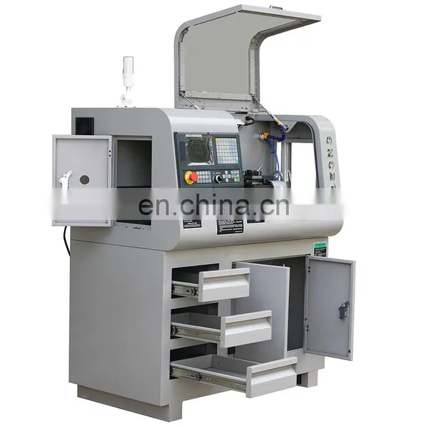 Cnc Lathe CNC210 Metal Mini Cnc Lathe Machine With Siemens System Controller photo-2
