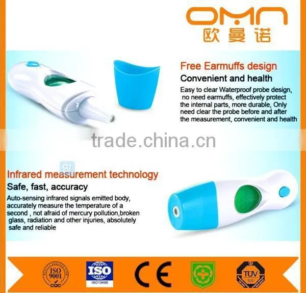 Bluetooth Infrared Ear Thermometer With Digital Lcd Display Readout - Celsius, Fahrenheit Reading photo-2