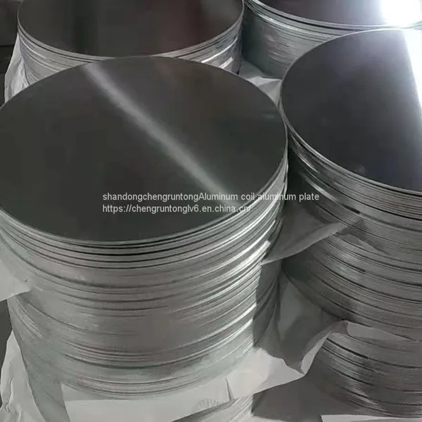 Aluminum Disc Pressure Cooker Aluminum Basin Manufacturing Radiator Disc Conductive Parts Thickness Dimension Complete Cut photo-4