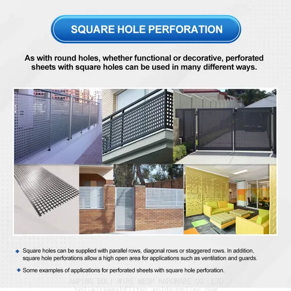 Top Grade Perforated Plate Perforated Metal Mesh 0.3mm to 10mm Perforierte Platte /perforierte Platte /لوحة مثقوبة Stainless Steel Aluminum photo-4