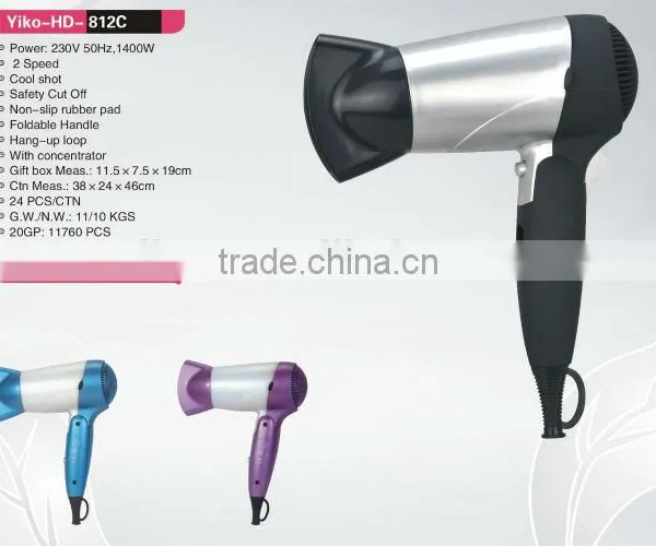 1400W Car Cold Air Dog Hair Dryer photo-5
