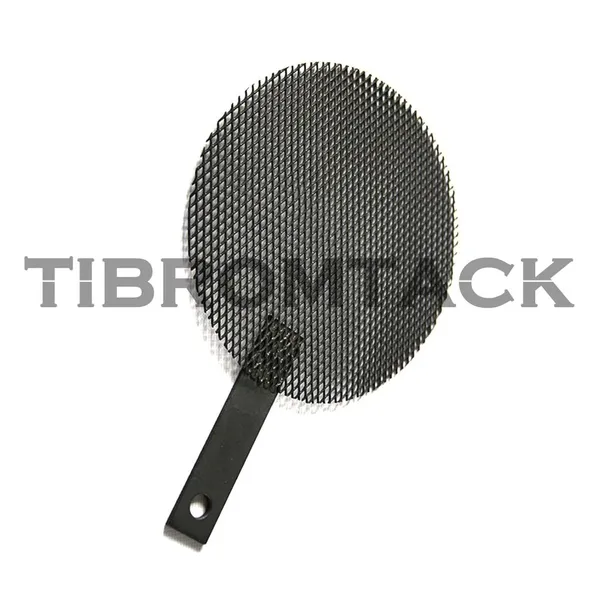 TIBROMTACK 1 Pcs Titanium Anode Mesh With MMO Ruthenium-Iridium Coating for Chlor-Alkali Industry or Swimming Pool Cleaning photo-4