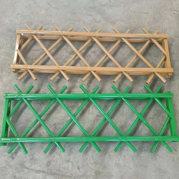 Modern Stainless Steel Imitation Bamboo Fence With 3D Modeling for Gardens, Urban Parks, and Tourist Spaces photo-3