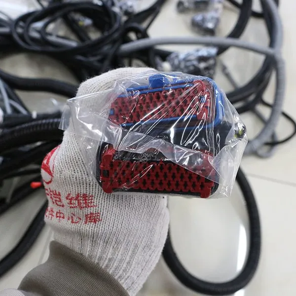 Excavator Parts Sany Excavator Engine Wire Harness 10281037 External Outer Wiring Harness Sany Sy215c Wire Harness photo-5
