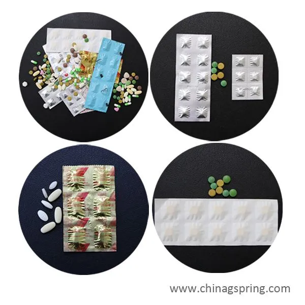 Strip Packing Machine for Tablet Capsule Alu-Alu / Alu-PVC Packaging photo-4