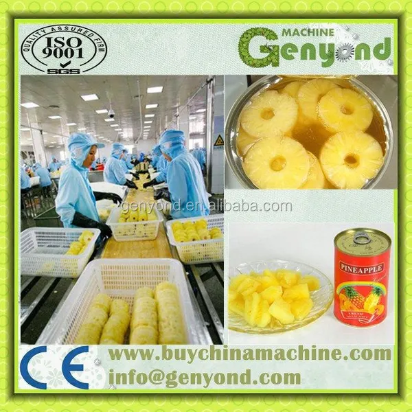 High Efficiency Canned Pineapple Processing Plant / Pineapple in Syrup Processing Line photo-6