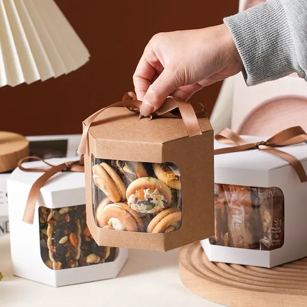 New Design Paper Food Grade Packaging Box With Window