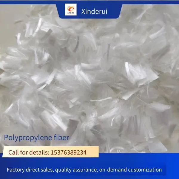 Polypropylene Fibers, Natural Color, Complete Specifications, Fine, Length 3 - 20mm, Crack-resistant, Xindebest photo-2