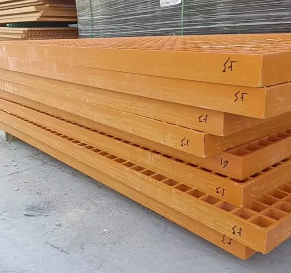 Fiberglass Reinforced Plastic FRP GRP Grating for Walkway and Flooring Applications photo-3