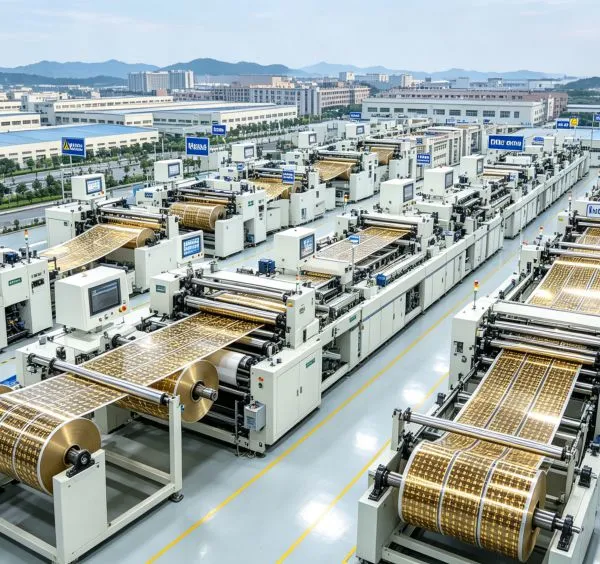 China Chaosheng Electronics' High-end Transmission Light Products Include Double-layer Roll to Roll Flexible FPC, Roll to Roll Gold Process,