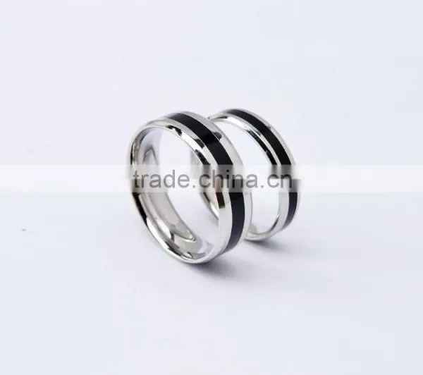 New Design Couple Rings 316l Stainless Steel Jewelry Wedding Rings photo-5