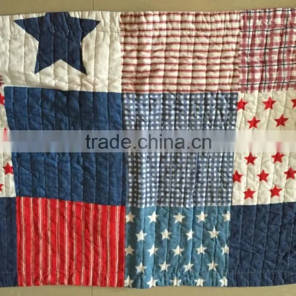 It's Worthwhile to Have This Children Quilt,European Style With Stars photo-4