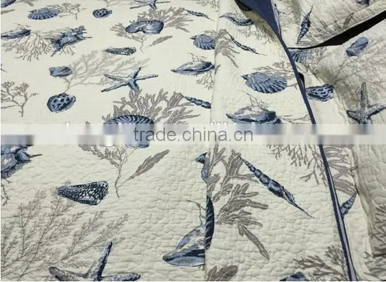 100% COTTON WASHED QUILT 32X32S 66x62 photo-5