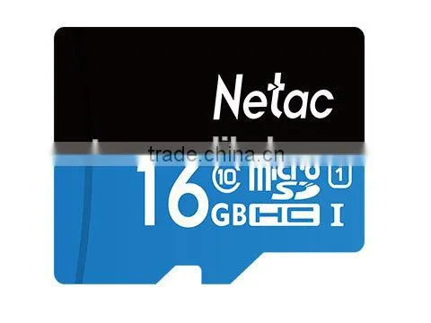 Netac Wholesale C10 memory card 16gb with Good Quality