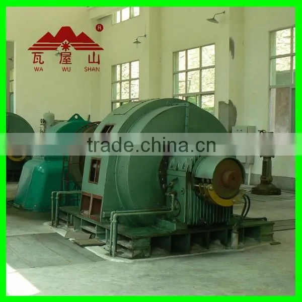 10mw Power Plant Francis Turbine Head 30-700m 10000kw Turbine Generator photo-3
