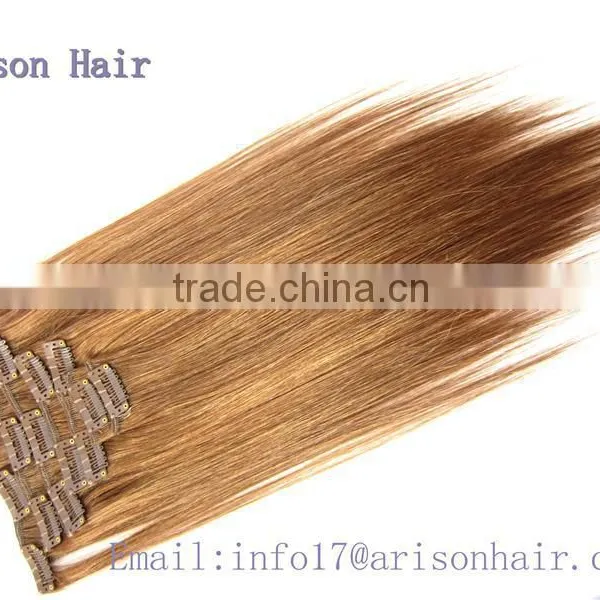 2015 Qingdao 220g Remy Clip in Hair Extension photo-5