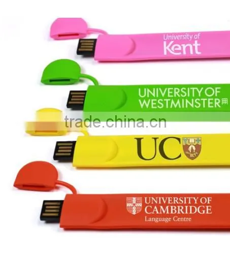 Custom Logo Printed Slap Bracelet Usb 8gb Accept Paypal photo-5