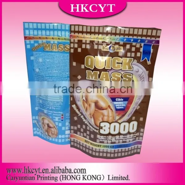 Aluminum Foil Zipper Bag / Aluminum Foil Stand up Bag Use and Food Industrial Use Custom Printed Foil Bags photo-3