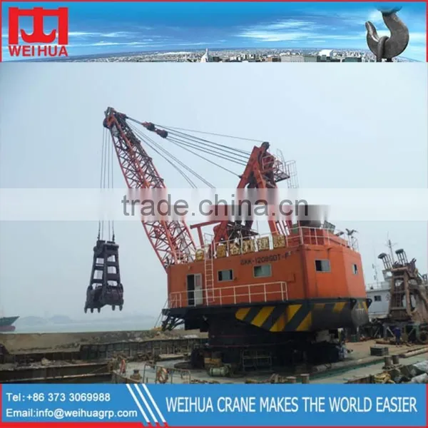 ISO Standard 50t High Efficiency Grab Dredger Boat