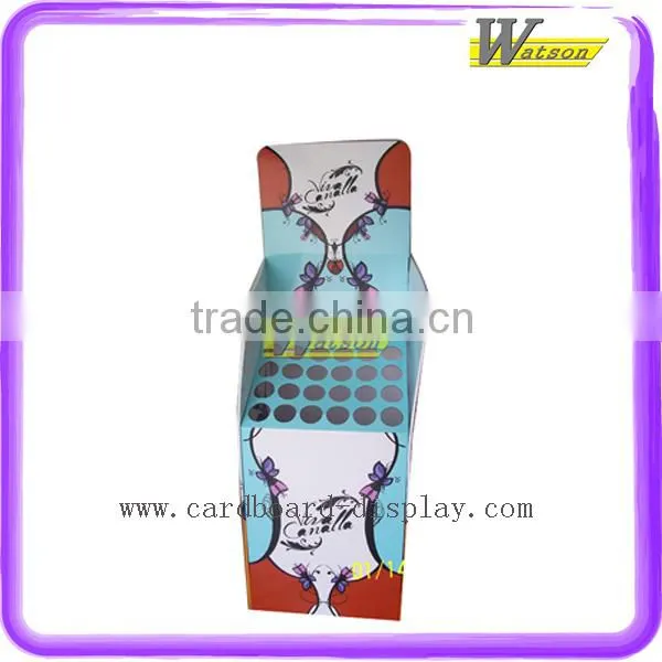 Supermarket Promotion Dump Bin Paper Floor Snack Display photo-3