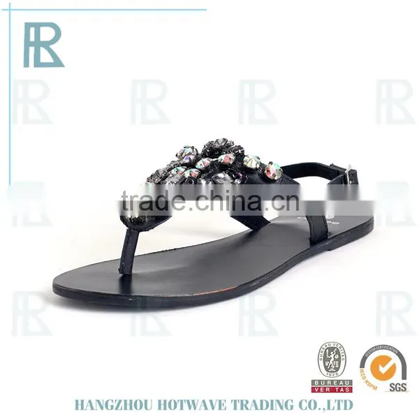 Summer New Designs Fancy Ladies Flat Sandals photo-2