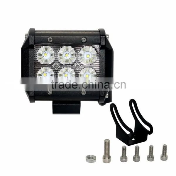 Shenzhen Supplier Best Car Accessories 4" 9-32v 18w Dual Row Off Road Light Bar Supplier's Choice photo-4