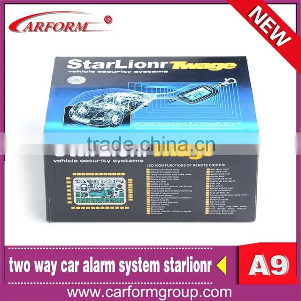 Long Distance LCD Remote Starlionr A9 With Engine Starter