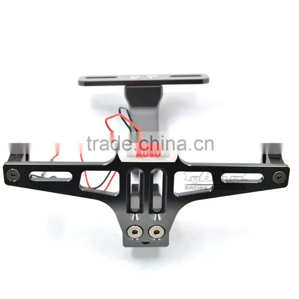 BJ-LPL-039 Manufacturer Aluminum Universal Motocross License Plate Holder Bracket With LED photo-5