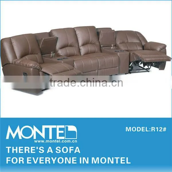 Modern Style Leather Sectional Home Sofa photo-4