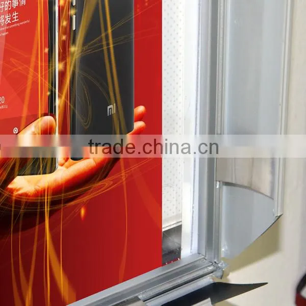 Edgelight AF19 Outdoor Slim Aluminous Frame Standing Double Side Slim Advertising Light Box photo-6