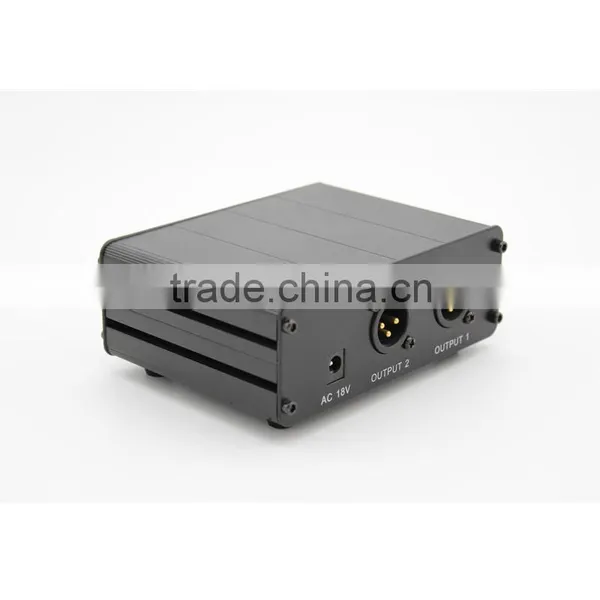 Compact Dual Channel Phantom Power, Phantom Power Supply, Power for Condenser Mic photo-4