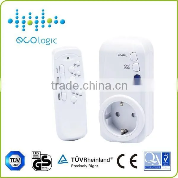 110v-230v 433mhz eu Standard Wireless Switch, Wireless Remote Control Switch Socket