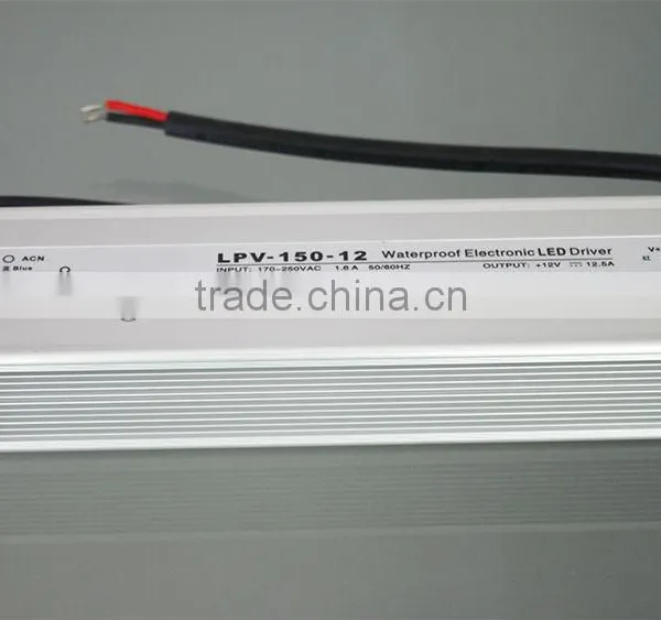 150W 12V 12.5A UL&CB&CE SINGLE OUTPUT,WATERPROOF LED DRIVER,SWITCHING POWER SUPPLY photo-3