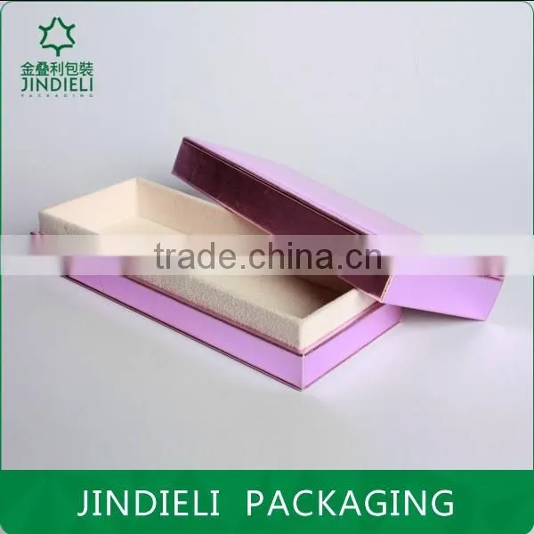Beautiful Shiny Leather Necklace Jewelry Box Packaging photo-2