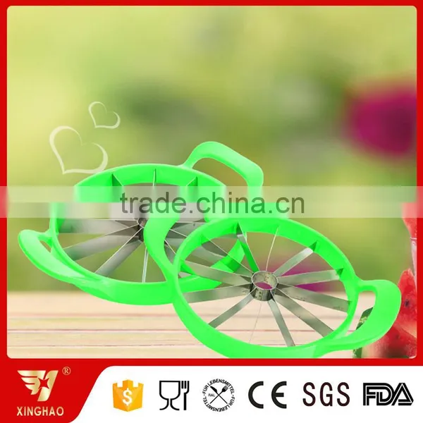 Big Safe Stainless Steel Fruit Melon Watermelon Slicer photo-4