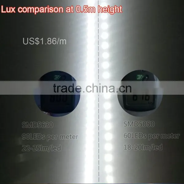 90 Leds/meter 5630 / 5730 LED Strip for Hotel LED Strip