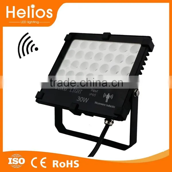 Led Flood Light With Sensor Microwave Radar Snesor Montion Led Light Slim Flood Light 50w Supplier's Choice photo-2