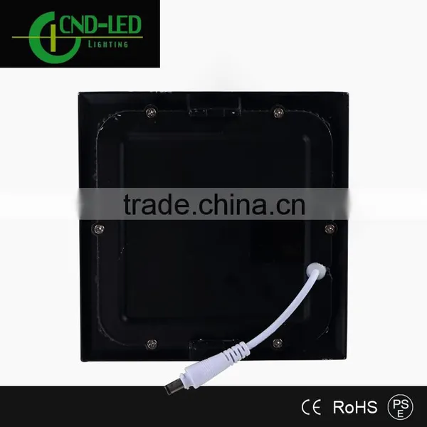 15W LED Panel Light PC Brushed Flat Lamp Round Square Slim LED Panel Light photo-3