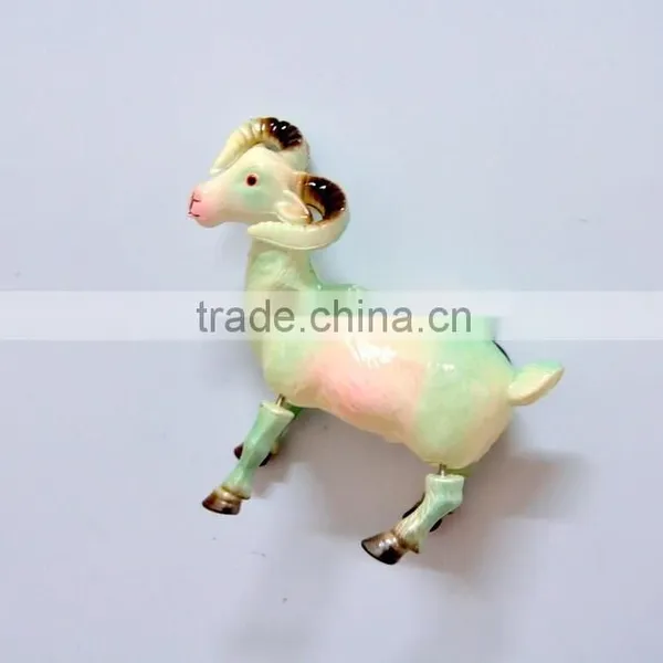 4 Inch New Design Goat Magnets for Fridge, Plastic Fridge Magnets for Tourism photo-2