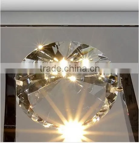 Luxury With Stainless Steel+ Crystal Ceiling Light for Hotel photo-4