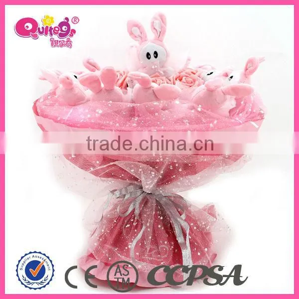 Plush Toy Bouquet With Flower