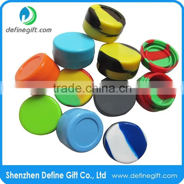 Reusable Silicone Wax Box DAB Silicone Jar Wax Containers photo-2