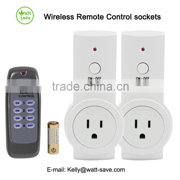 Smart Wireless Remote Control Socket Switches US Plug K09 2+1 photo-4