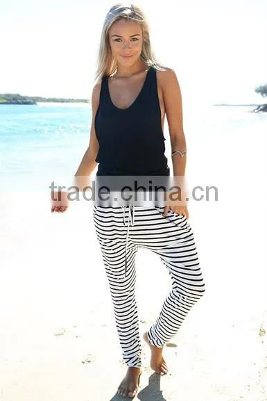 2015 Sunday Slouch Pants OEM Service Woman Clothing Custom Jogger Pants photo-4