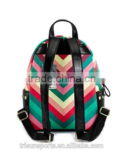 2016 New Fashion Cute Colorful Korean Backpack Bag photo-3
