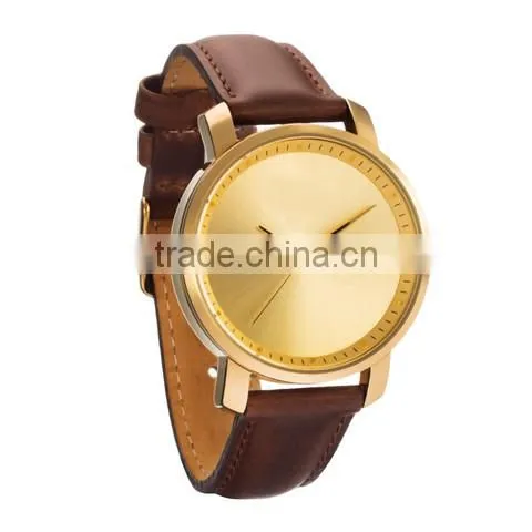 Chinese Wholesale Genuine Leather Watches For Men Quartz Watch,Luxury Watches Men